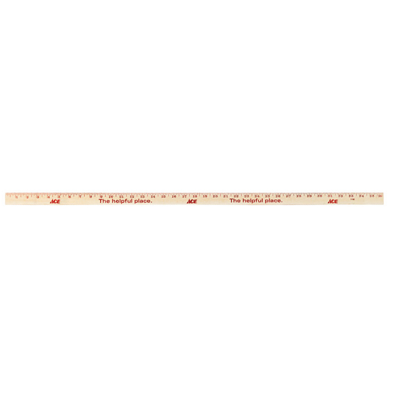 Yardstick, Ace, Bass Wood, Natural - 1