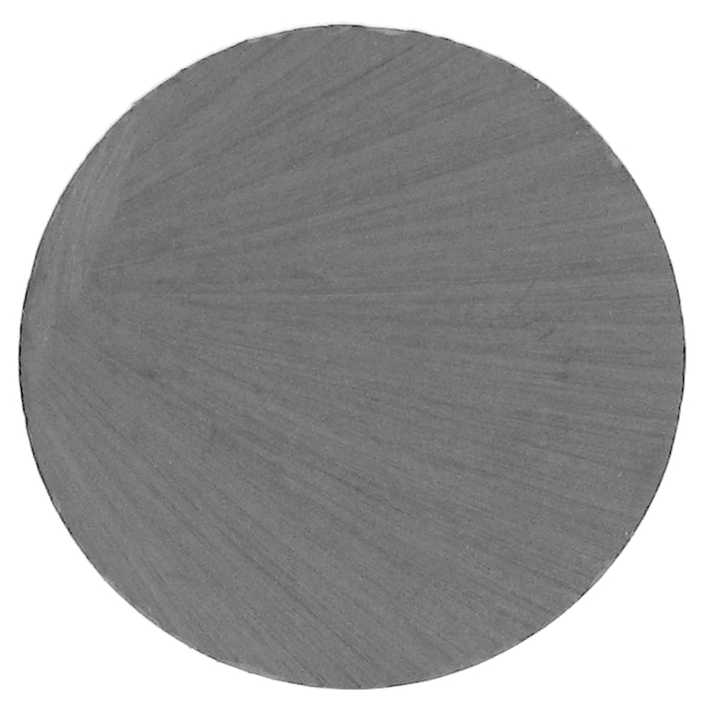 Magnetic Disc, Magnet Source, 3/4 in Dia, Charcoal Gray, 8 pk - 3