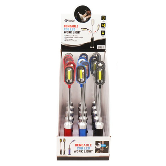 Work Light, Diamond Visions, LED Lamp, 200 Lumens, Assorted Colors - 3