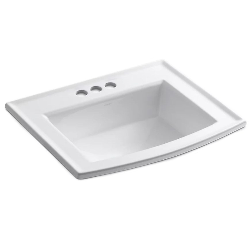 Archer Bathroom Sink, Kohler, Drop-in, Rectangular - 1