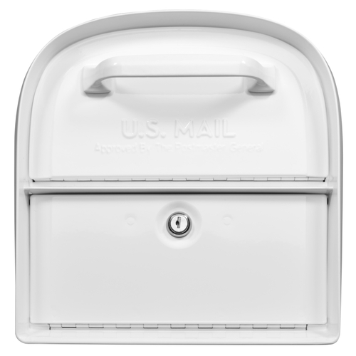 Oasis Large Mailbox, Architectural Mailboxes, Galvanized Steel, Powder-Coated, 11.3 in W, 19.96 in D, 11-1/2 in H - 3