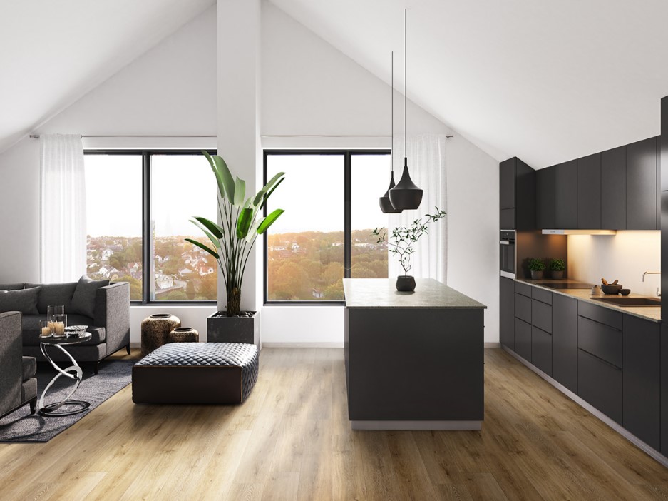 Luxury Vinyl Plank, MSI, Andover, 7 in W x 48 in L, 20 mil, Hatfield, 23.77 sq-ft per Box - 2