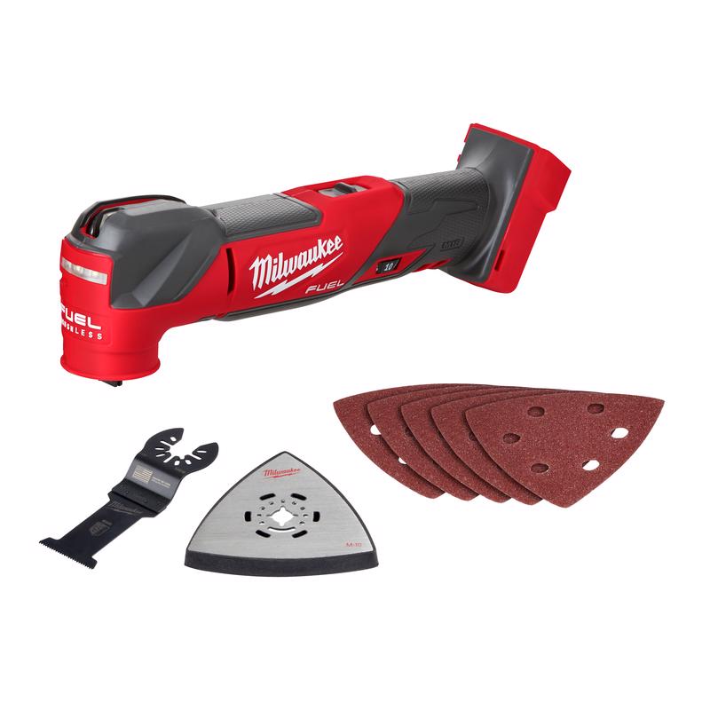 Cordless Oscillating Multi-Tool, Milwaukee, M18 Fuel, Universal Blade Interface, Tool Only - 2