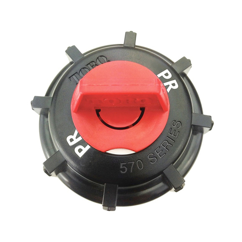 Pop-Up Sprinkler, Toro, Pressure Regulated, 1/2 in Connection, FNPT, 4 in H Pop-Up, 8 to 15 ft, Fixed Nozzle, Half - 2