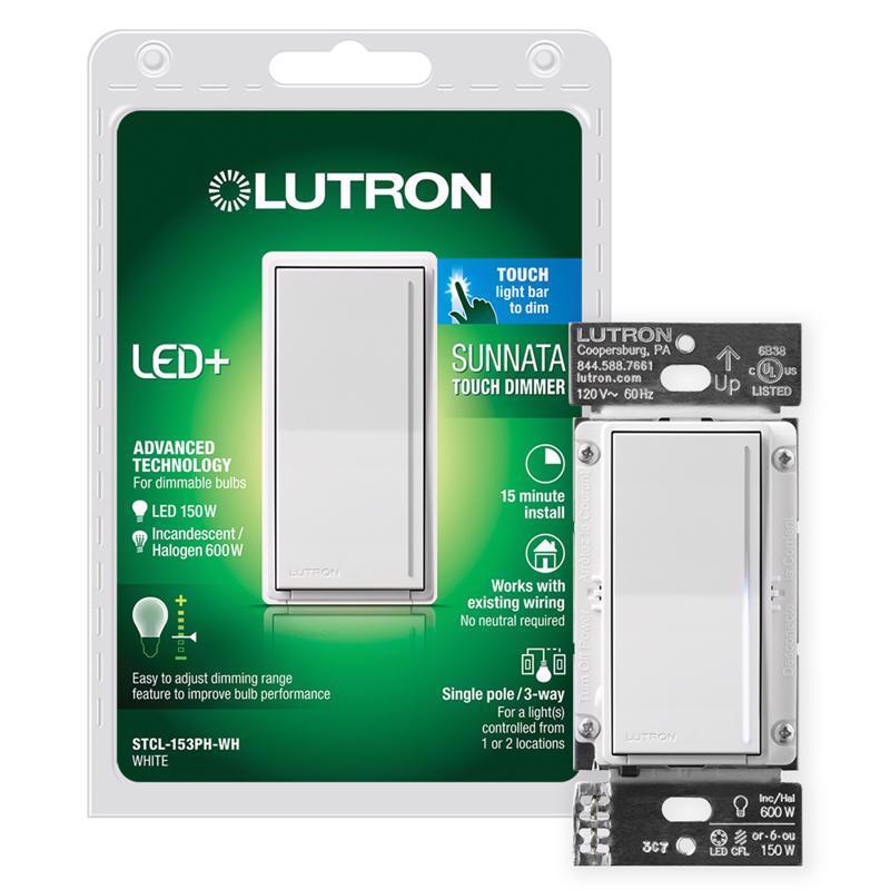 Lutron STCL-153MH-WH
