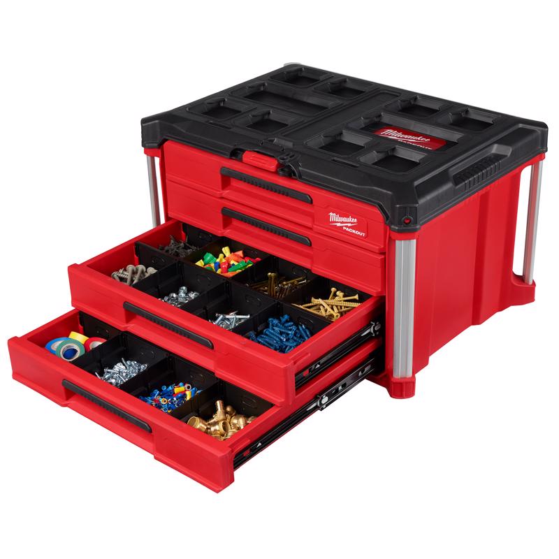 4 Drawer Tool Box, Milwaukee, Packout - 2