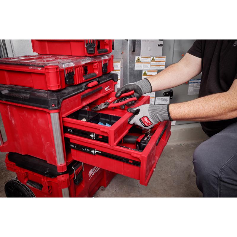 Packout Tool Box, Milwaukee, Multi-Depth, 3-Drawer - 3