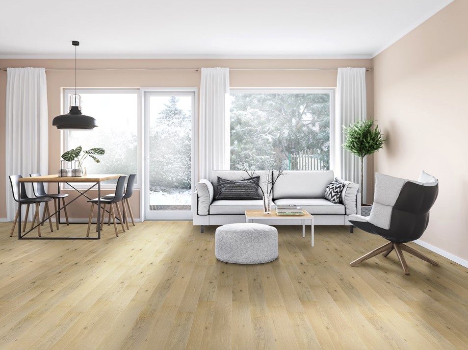 Everlife Woodhills Kings Buff Oak Engineered Flooring, Msi, 6.5 in W x Varying up to 48 in L Planks, 21.67 sq-ft per Box - 2
