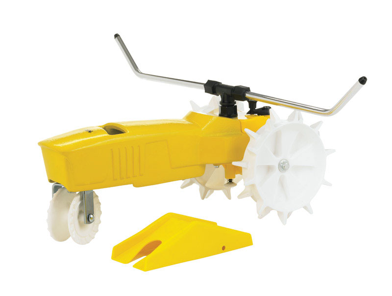 Traveling Sprinkler, Nelson, Cast Iron, 13500 sq-ft - 1