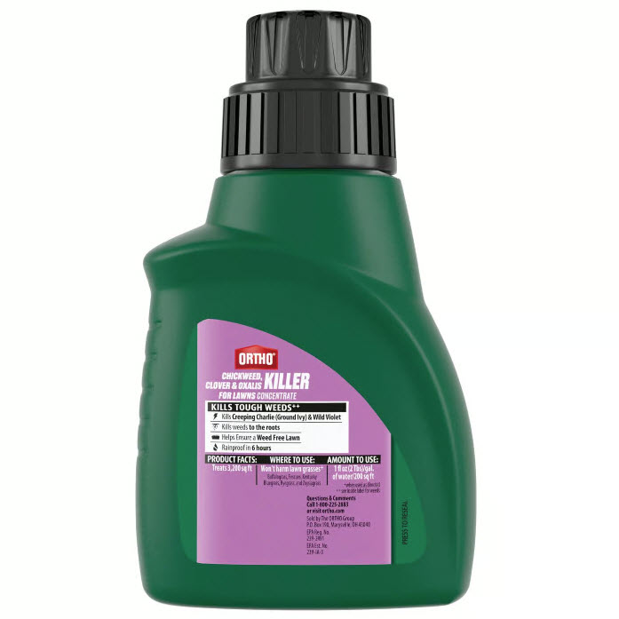 Clover & Oxalis Killer, Ortho, Weed B Gone, 16 oz Bottle - 3
