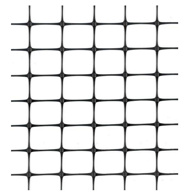 Poly Hardware Net, Easy Gardener, 2 ft H x 25 ft L, Black - 2