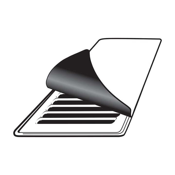 Magnetic Vent Cover, Dundas Jafine, 4in x 10in, Bronze - 2