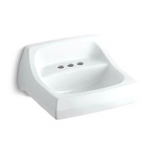 Kingston Bathroom Sink, Kohler, Wall-Mount, Rectangular - 2
