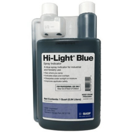 Hi-Light Dye, Basf, Liquid, Odorless, Blue, 1 qt - 1