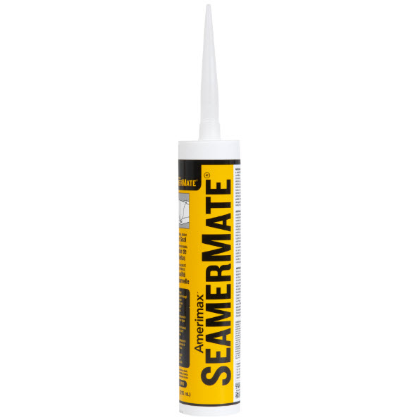 Gutter Sealant Caulking, Amerimax, Seamermate, Gray, 10 oz Cartridge - 1