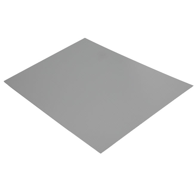 Flat Shingle, Ecco, 8 in L, 12 in W, Gray - 1