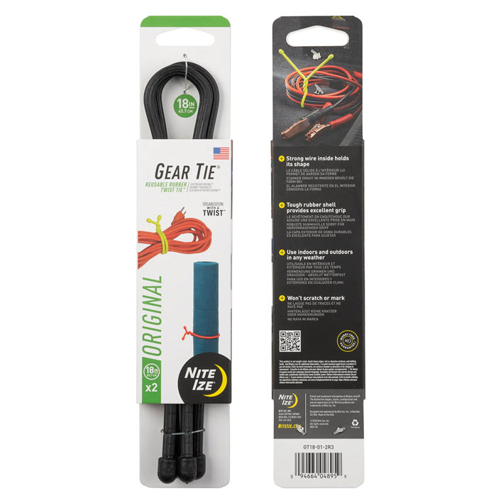 Gear Tie GT18-2PK-01