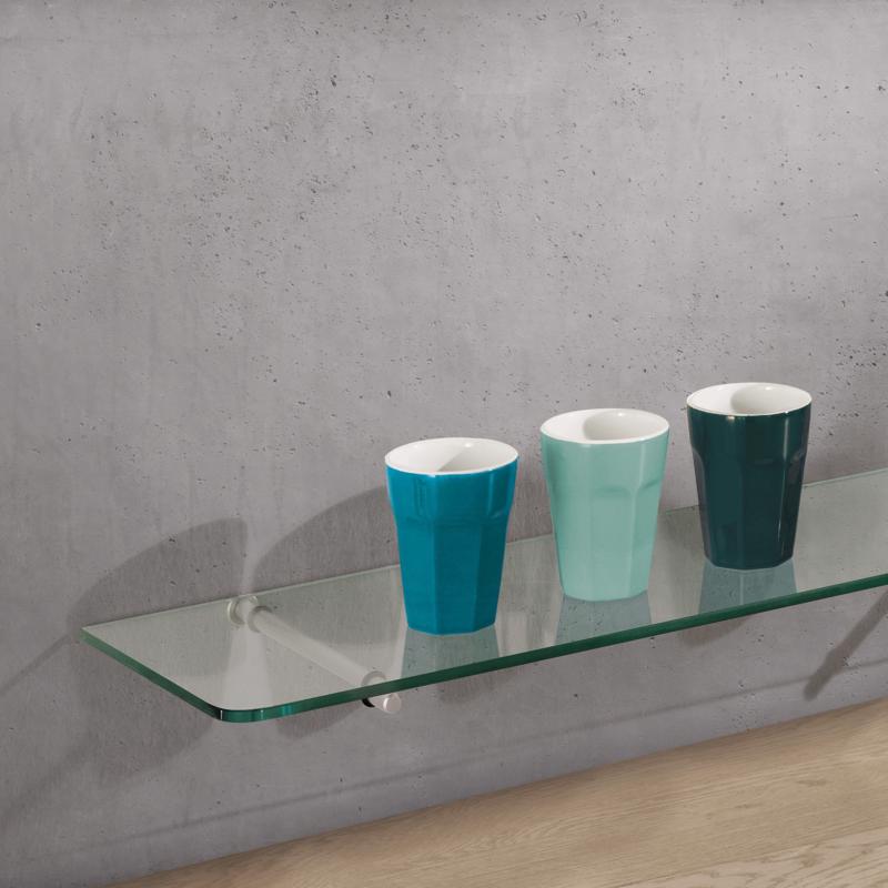 Shelf, Dolle, 5 lb, 1-Shelf, 24 in W, 5 in D, 5/16 in H, 8 mm Thick Material - 4