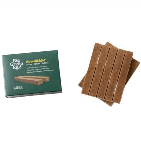 Instant Charcoal Starter, Big Green Egg, 20 pk - 1