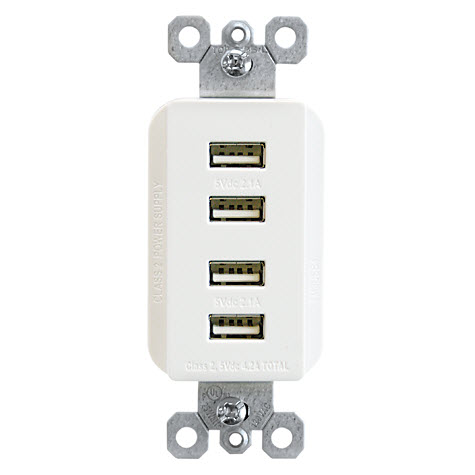Legrand TM8USB4WCC6