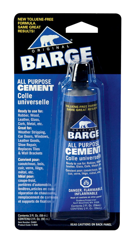 Cement, Barge, Clear, 2 oz, Tube - 1
