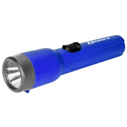 LED Flashlight, Dorcy, Mid Size, (2) AA Battery, 50 Lumens, Assorted Colors - 2