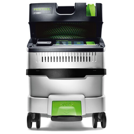 Corded HEPA Vacuum (CT), Festool, 4 gal, 1 in (27mm) Hose Dia., 10 A - 2