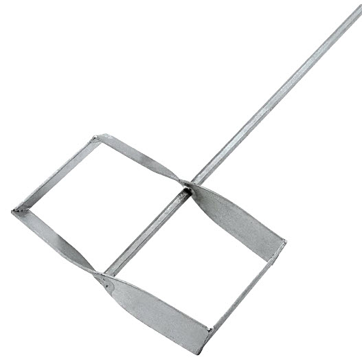 Mixing Paddle Head, Qep, for Grout & Thinset, Steel - 1