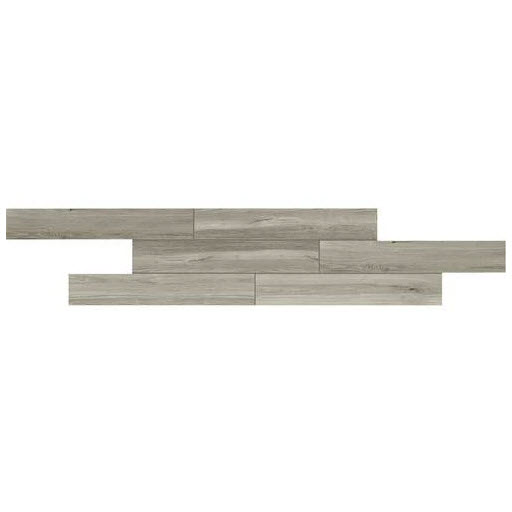 Saddle Brook Porcelain Tile, Daltile, Gravel Road, 6 in W x 36 in L - 2