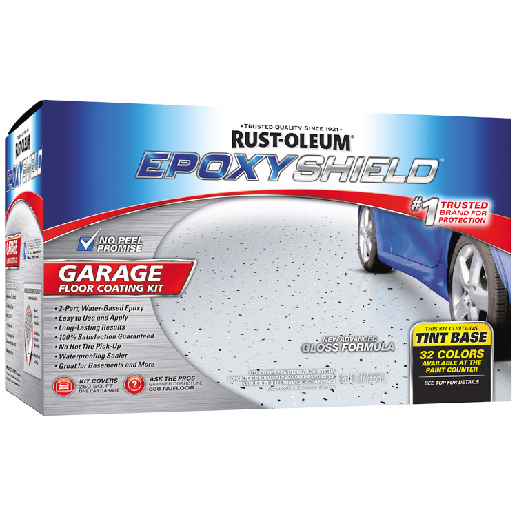 Rust-Oleum EpoxyShield Floor Coating, Gloss - 1