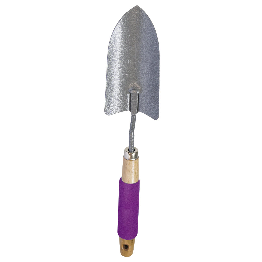 Garden Trowel, Bloom, Wood, Cushion-Grip Handle, Assorted colors - 1