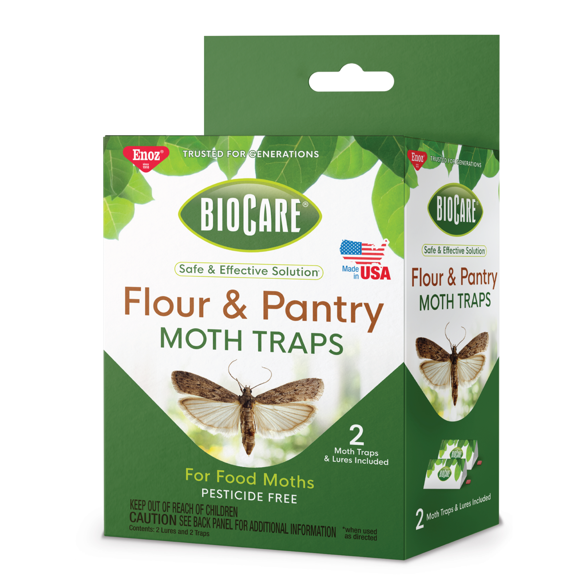 Moth Trap, Biocare, Flour & Pantry, 2 pk - 1