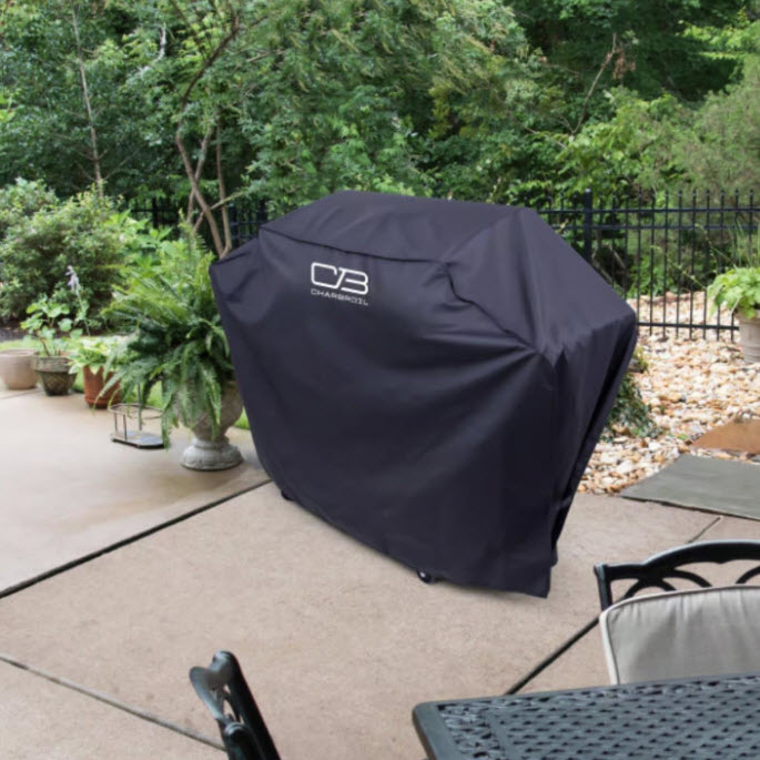Bbq Grill Cover, Char-Broil, Fits Charbroil Performance 3- 4 Burners, Black. - 2
