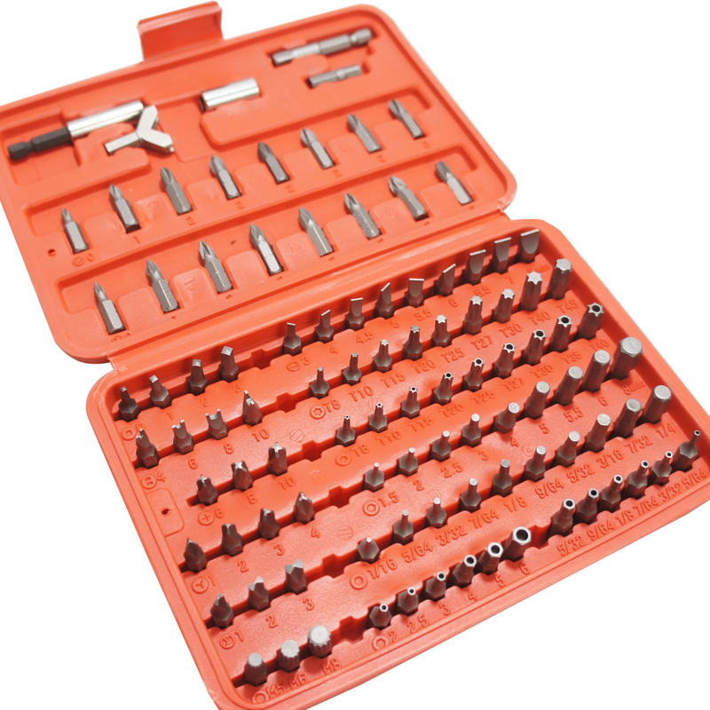 screwdriver Bit Set, Bestway Tools, 100CT - 1