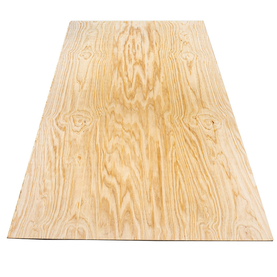 3/8 in x 4 ft x 8 ft Beaded Soffit Panel - 1