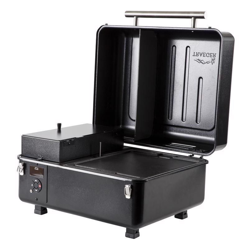 Ranger Portable Pellet Grill, Traeger, 184 sq in Total Cooking Area - 1