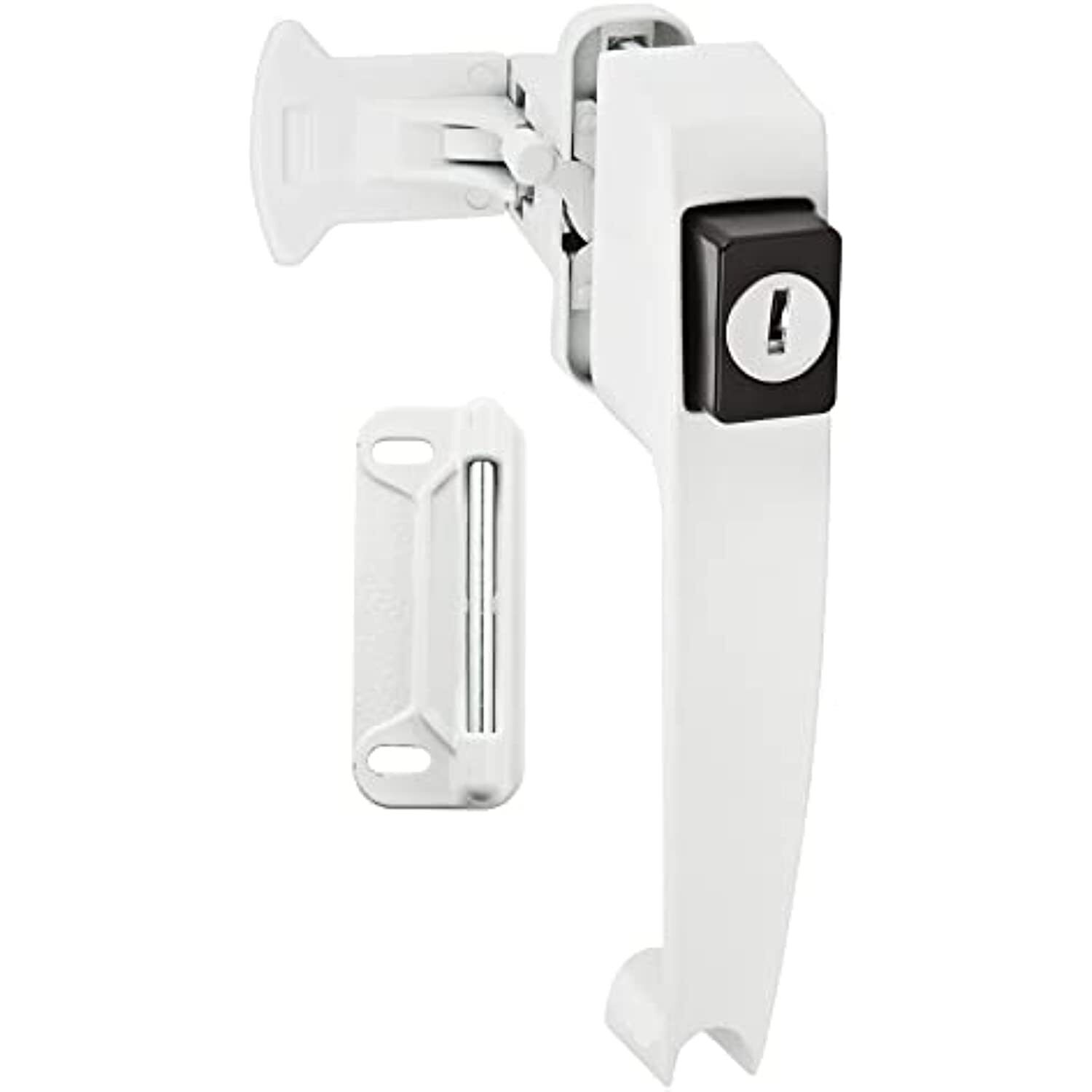Patio Lockset, National Hardware, Zinc, For: N223-990 1308K Y11 Key Blank - 1