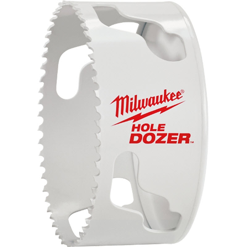 Bi-Metal Hole Saw, Milwaukee, 4-1/4 in, Hole Dozer - 1