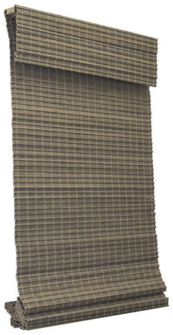 Cordless Roman Shades, Hyman,Radiance, Newport Driftwood, 48 in x 64 in - 1