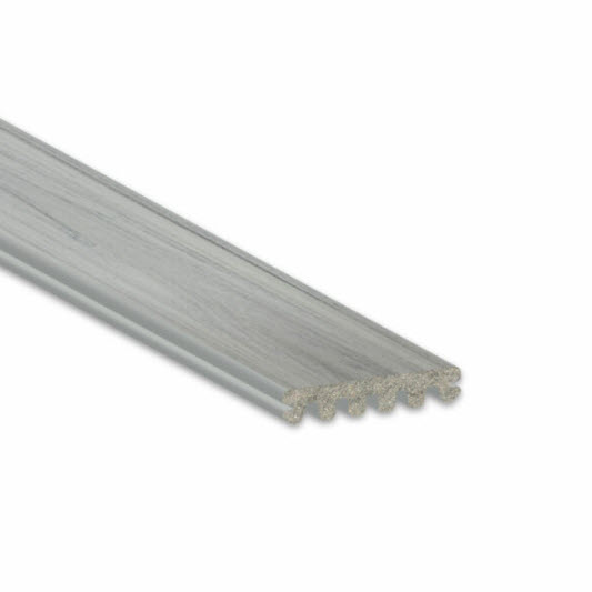 Composite Decking Board, Trex, 1 in X 6 in x 12 ft, Enhance Naturals, Grooved Edge, Foggy Wharf - 2