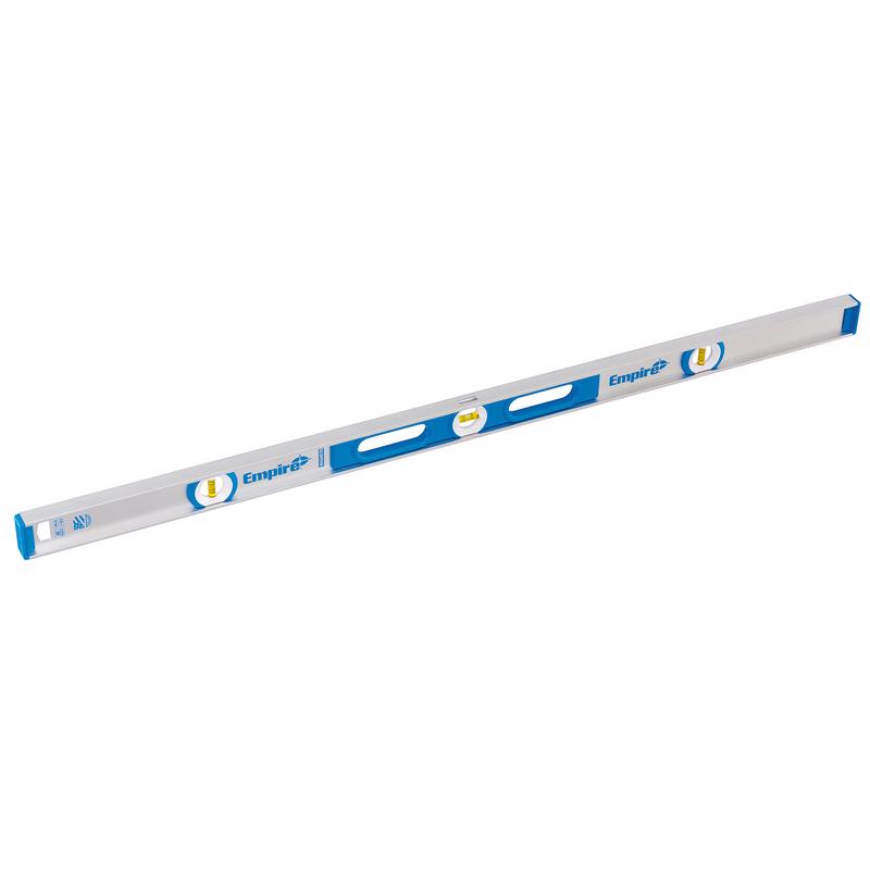 True Blue Series I-Beam Level, Empire, 48 in L, 3-Vial, Magnetic, Metal, Blue - 3