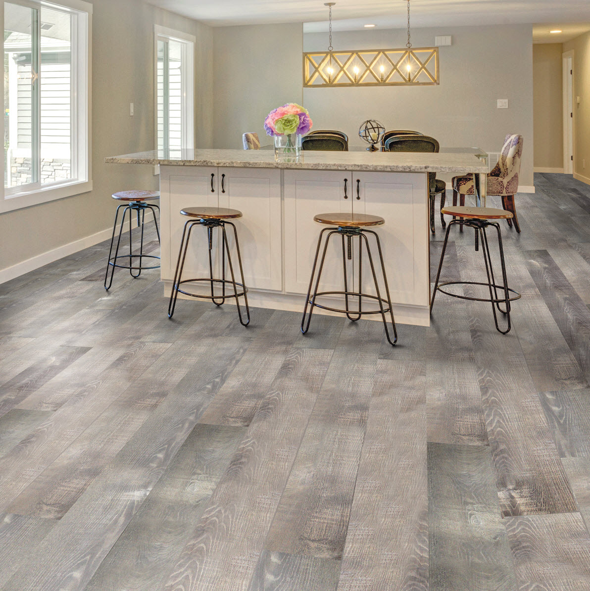 Laminate Flooring, Cascade Laminate, Cascadia Shasta, 7-3/4 in W x 48 in L, 20.4 sq-ft per Box - 1