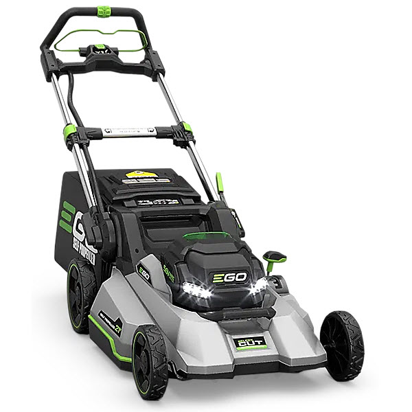 Cordless Mower Kit, EGO, Self Propelled, 7.5 Ah, 56 V, Lithium-Ion, 21 in W Cutting, 2-Blade - 3