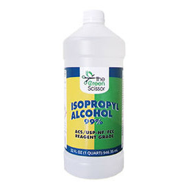 The Green Scissor 99% Isopropyl Alcohol, Sparetime Supply Inc, Reagent-Grade, 1 qt - 1