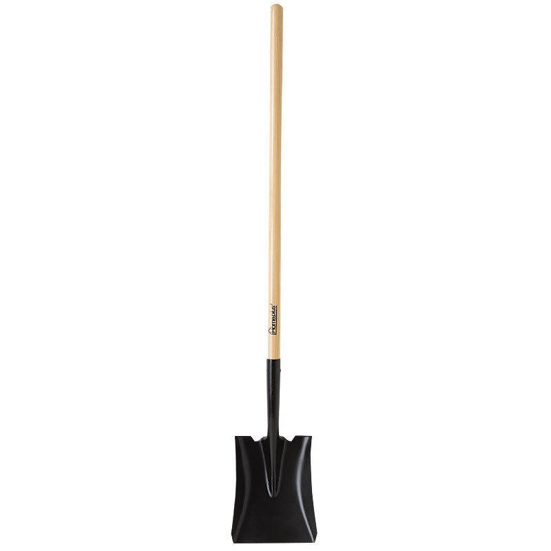 Square Point Shovel, Home Plus, 48 in L Hardwood Handle - 1