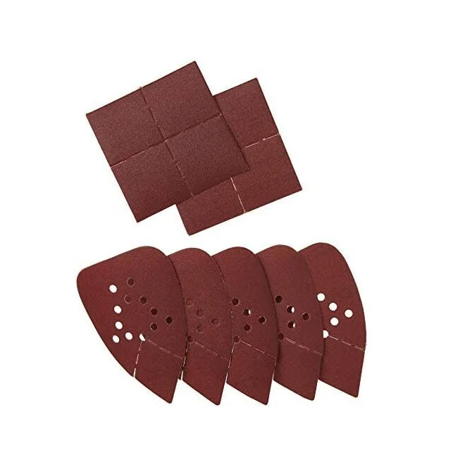Mouse Sanding Sheet, Black+Decker, 220 Grit, Aluminum Oxide Abrasive, 5PK - 3