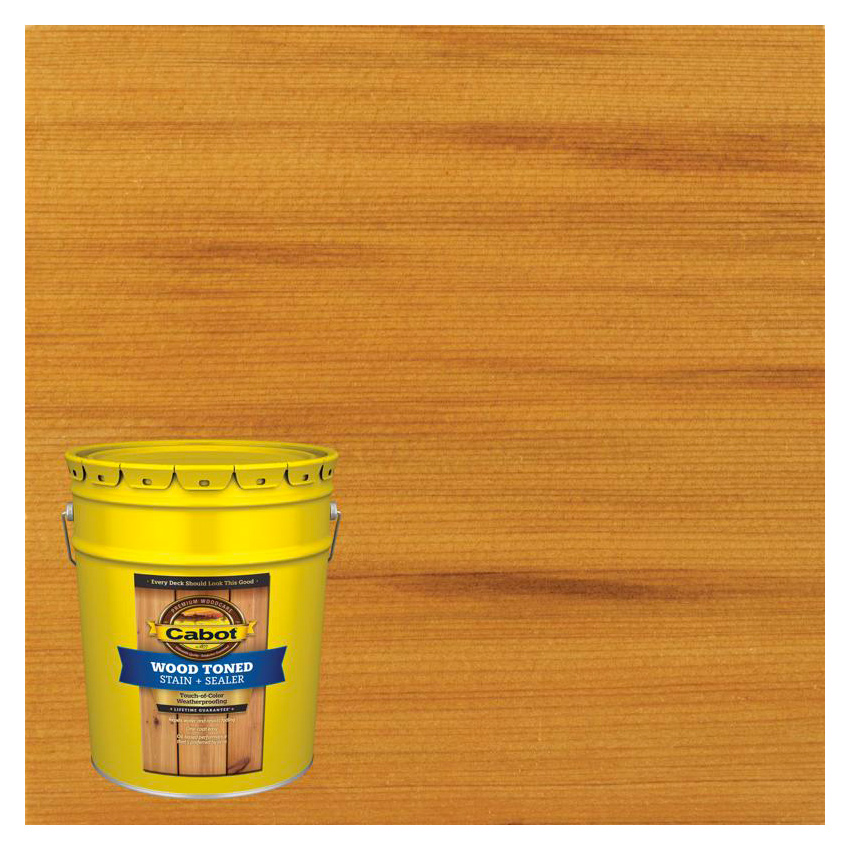 Deck and Siding Stain, Cabot, Wood Toned, Cedar, 5 gal - 3