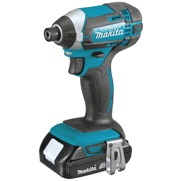 Combination Tool Kit, Makita, Battery Included, 1.5 Ah, 18 V, Lithium-Ion - 3