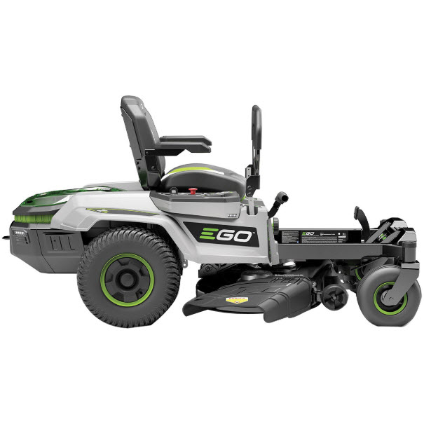 Riding Lawn Mower Kit, EGO, Z6 Cordless, (4) 10 Ah, 56 V, 22 hp equivalent, 42 in W Cutting, 2-Blade - 1