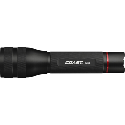 LED Flashlight, Coast, Full-Size G450, (6) AA Battery, 1630 Lumens - 2